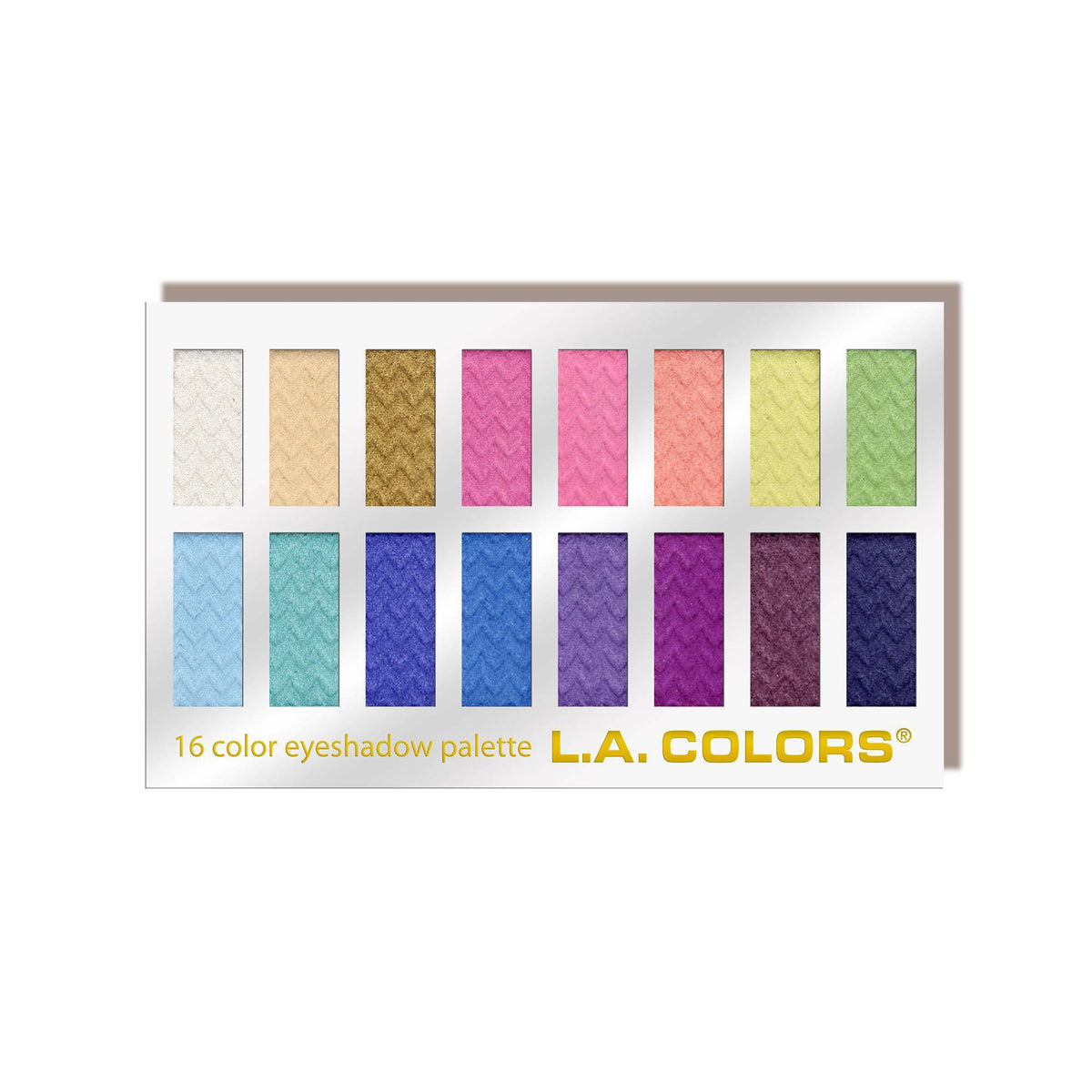 L.A. Colors 16 Color Eyeshadow Palette - C74202TAG Haute product package