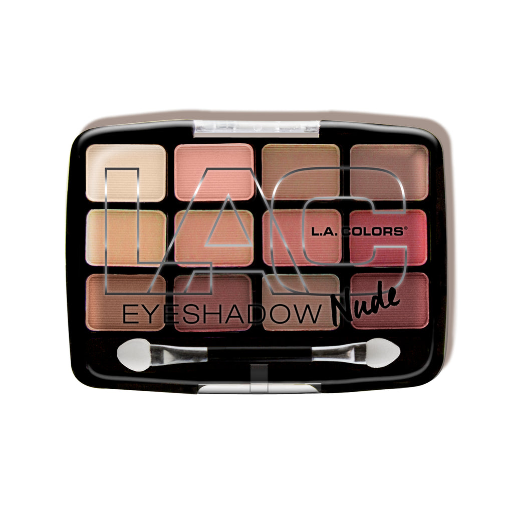 12 Color Eyeshadow Palette (carded) L.A. COLORS