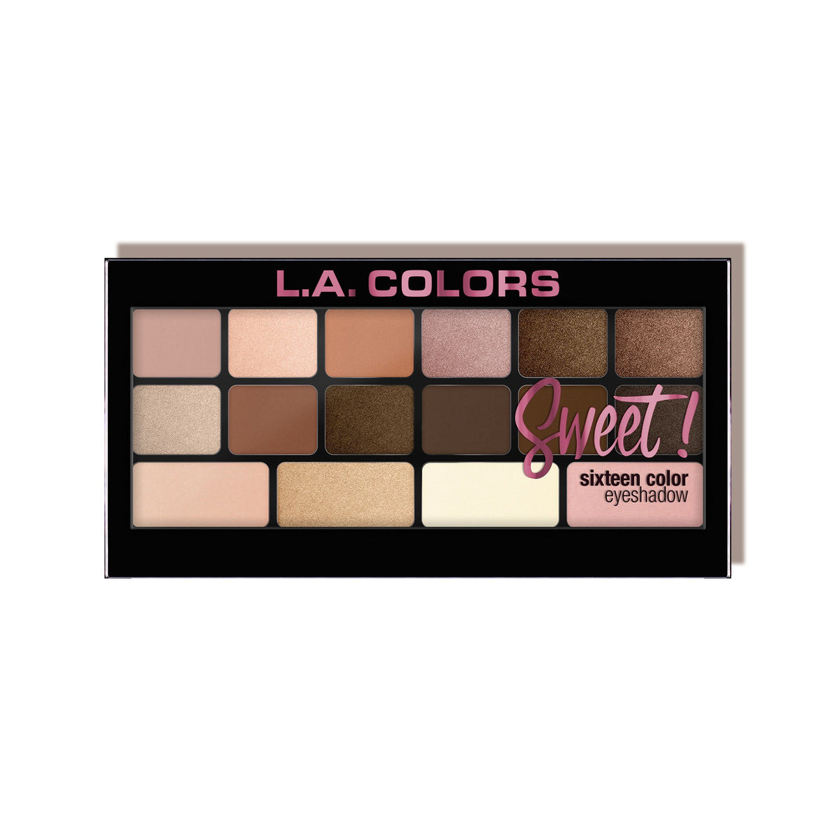 L.A. Colors Sweet! 16 Color Eyeshadow - C30465S Charming product package