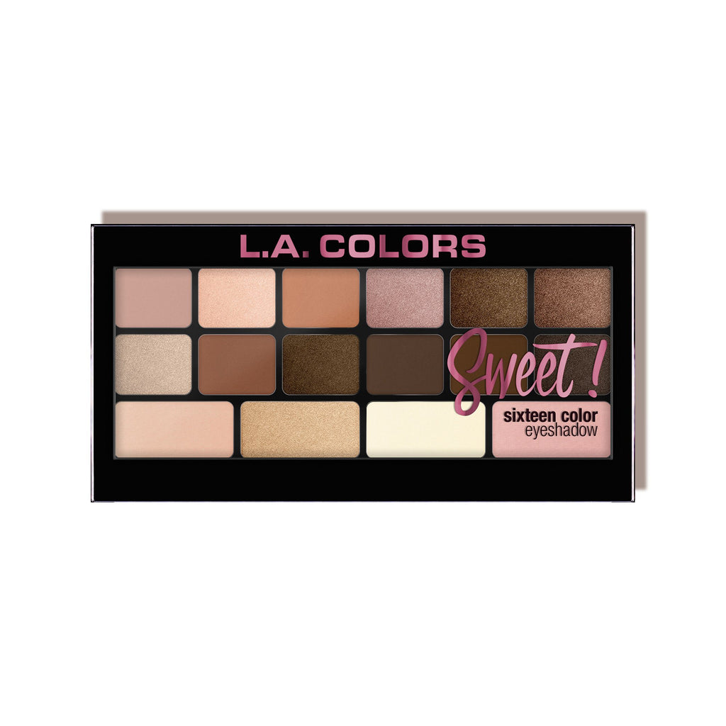 L.A. Colors Eyeshadow Palette, Socialite