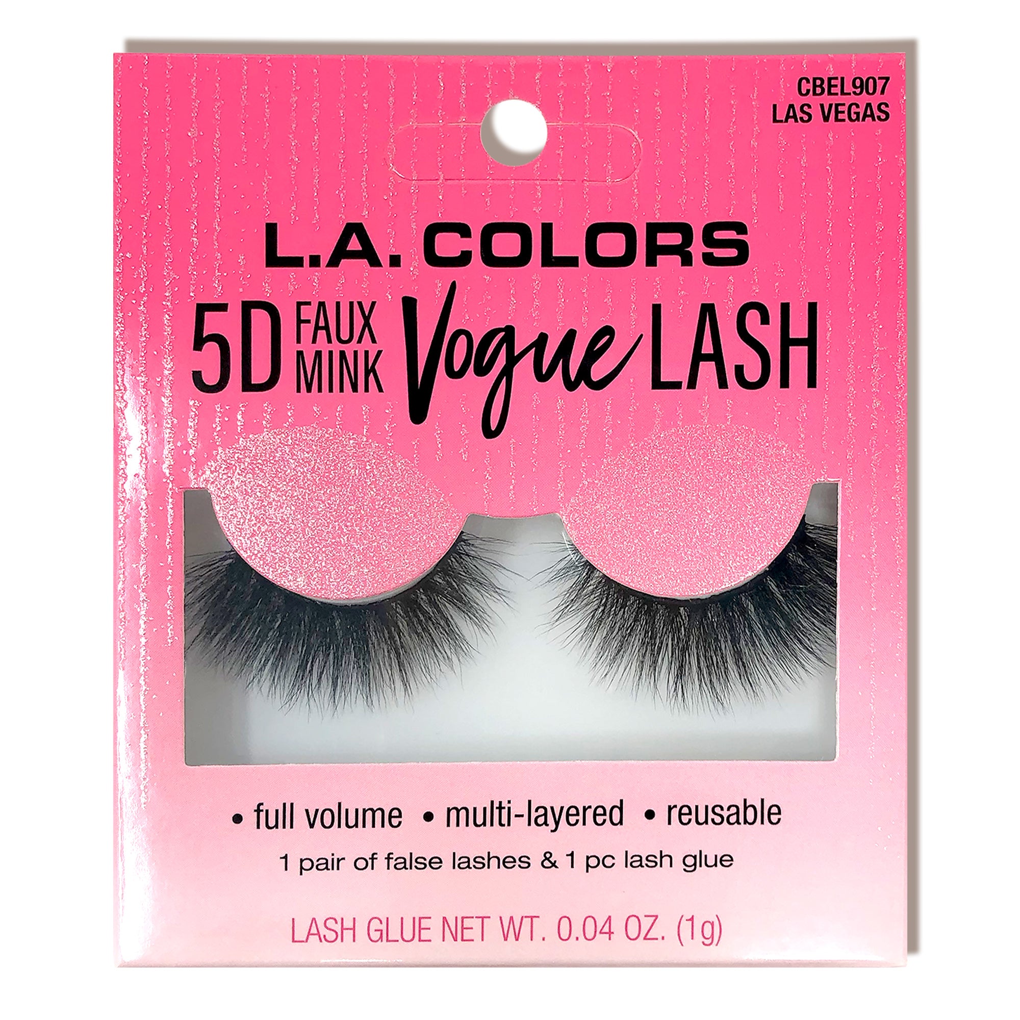 5D Faux Mink Vogue Lashes – L.A. COLORS