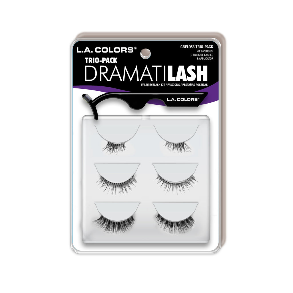 Dramatilash Trio Pack Eyelash Kit (carded)