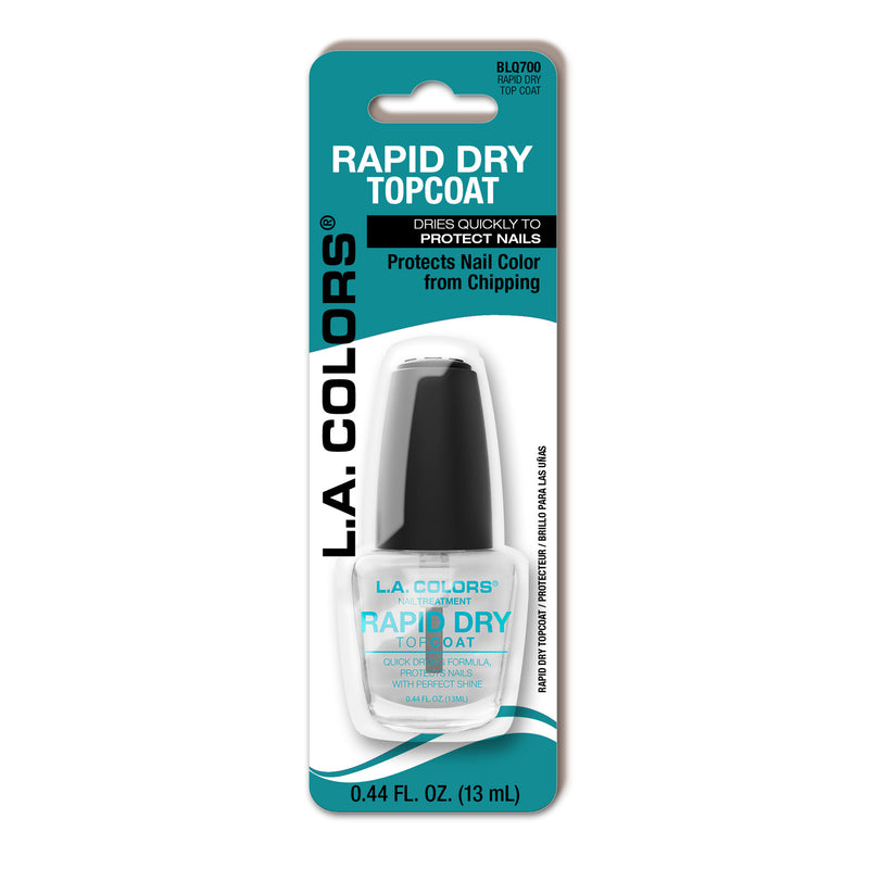 Rapid Dry Top Coat Treatment