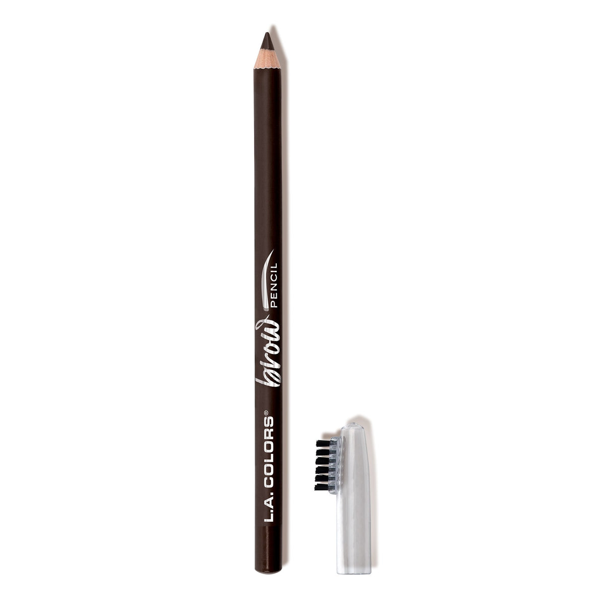 L.A. Colors On Point Brow Pencil Dark Brown product package