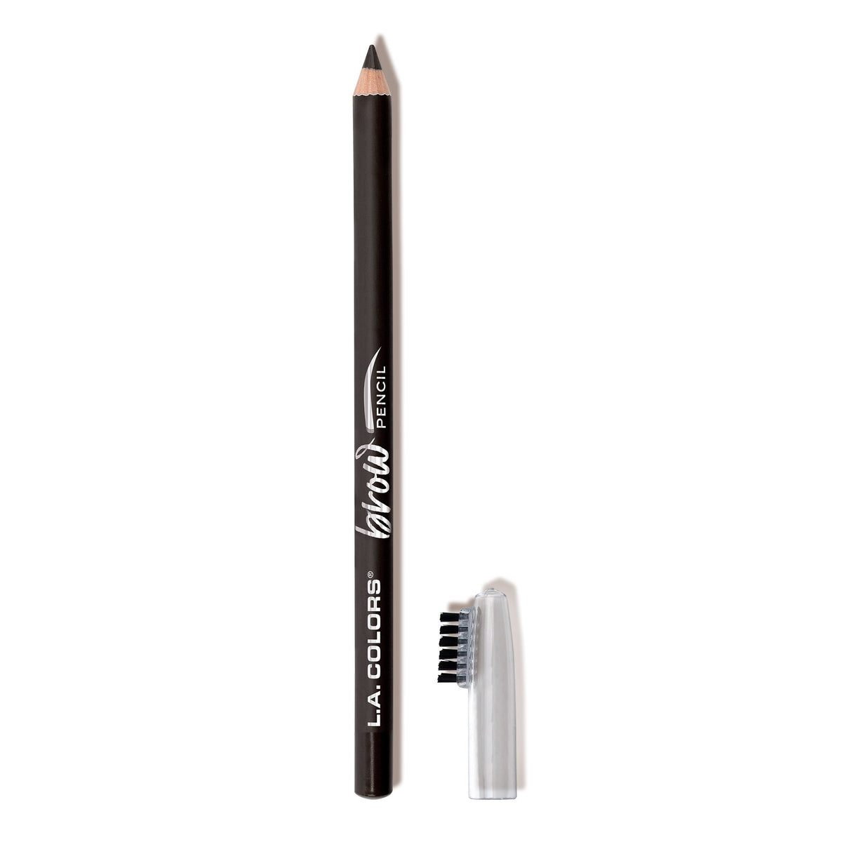 L.A. Colors On Point Brow Pencil Soft Black product package