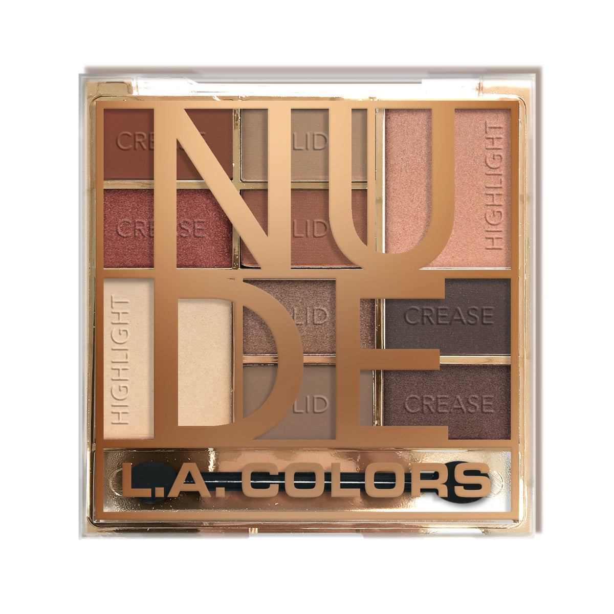 L.A. Colors Color Block Eyeshadow - CES135A Nude product package