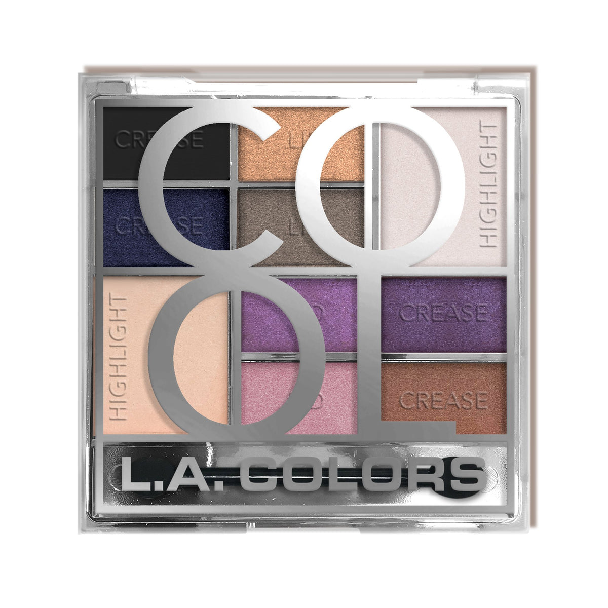 L.A. Colors Color Block Eyeshadow - CES137B Cool product package