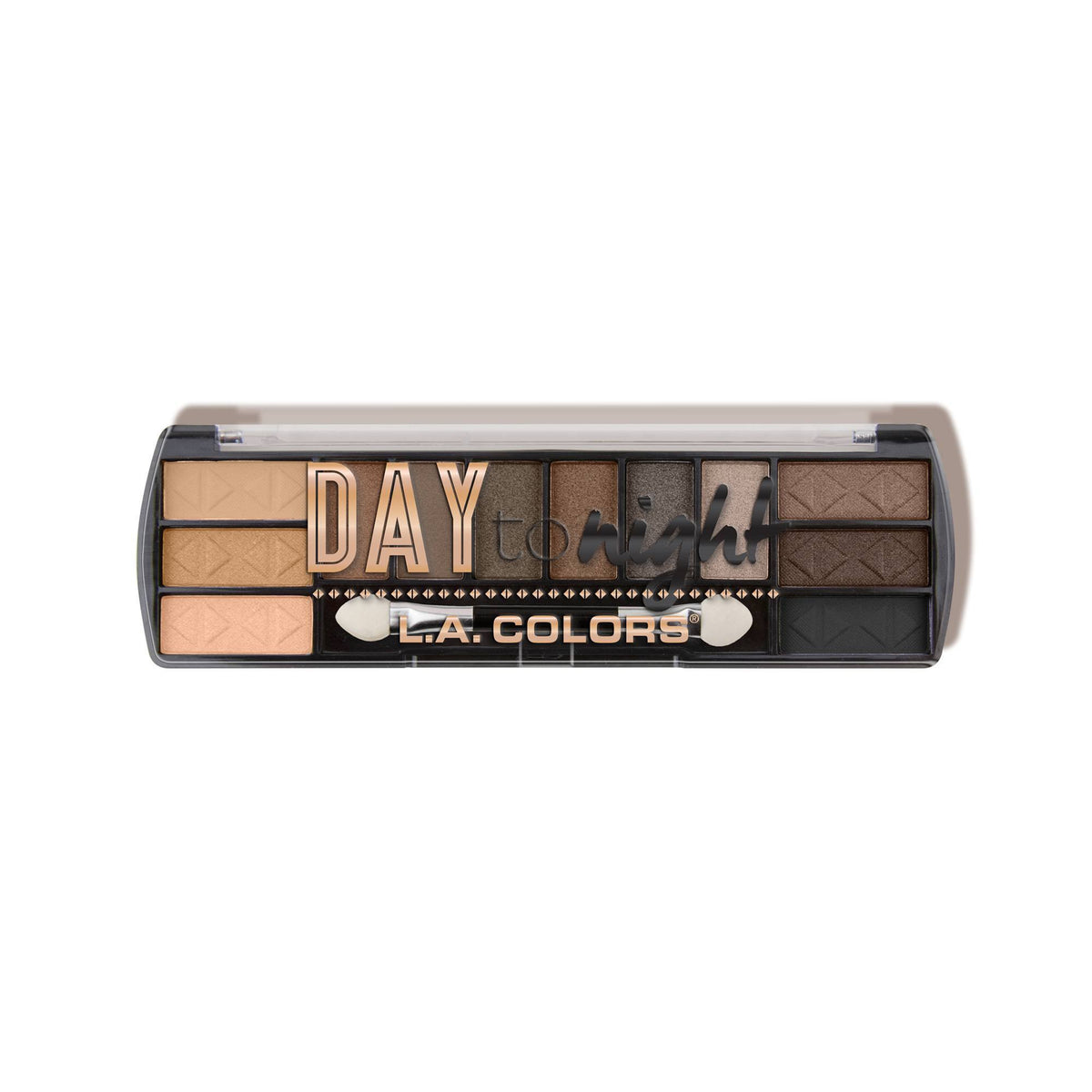 L.A. Colors Day to Night 12 Color Eyeshadow - CES423 Daylight product package