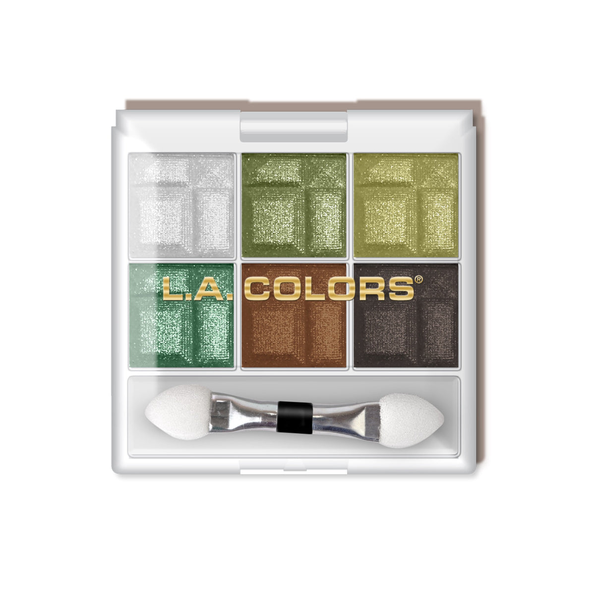 L.A. Colors 6 Color Eyeshadow - CES462 Charming product package