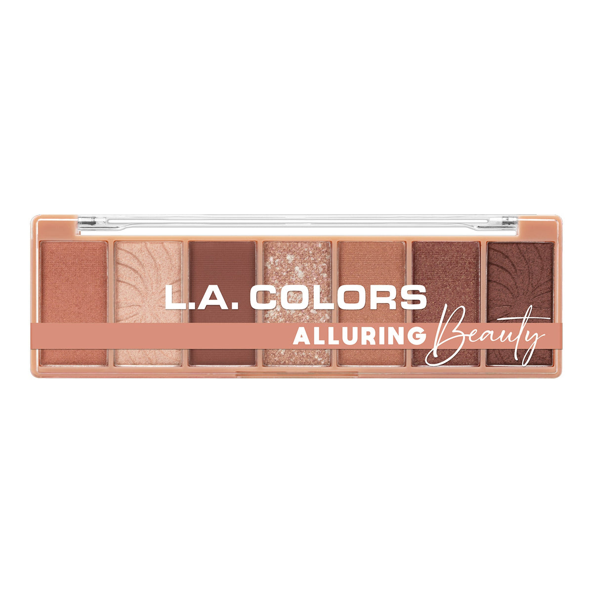 L.A. Colors Alluring Beauty 7 Color Eyeshadow Palette - CES498 Alluring product package