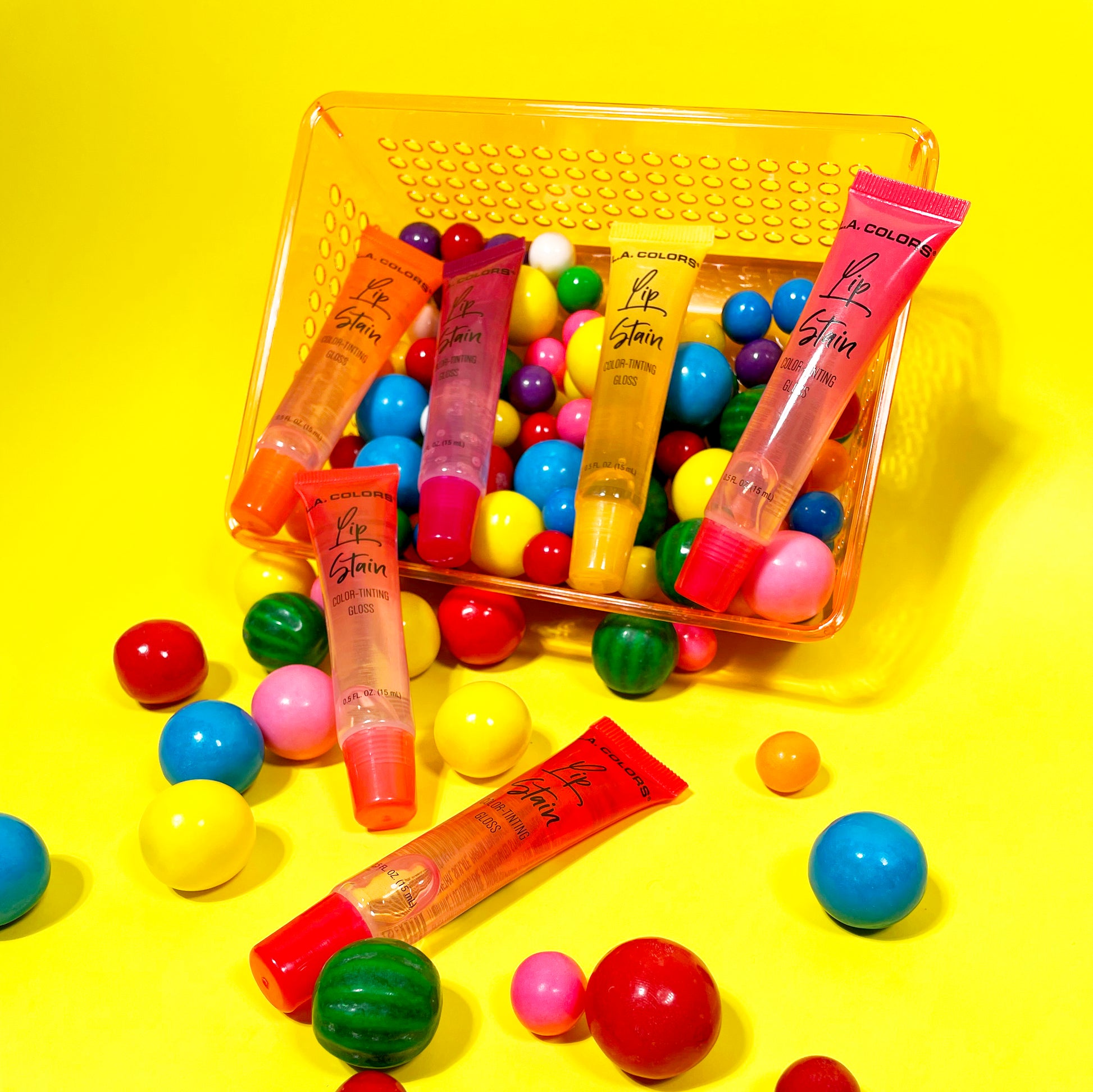 Lip stain color tinting gloss hello melon shade variant product shot
