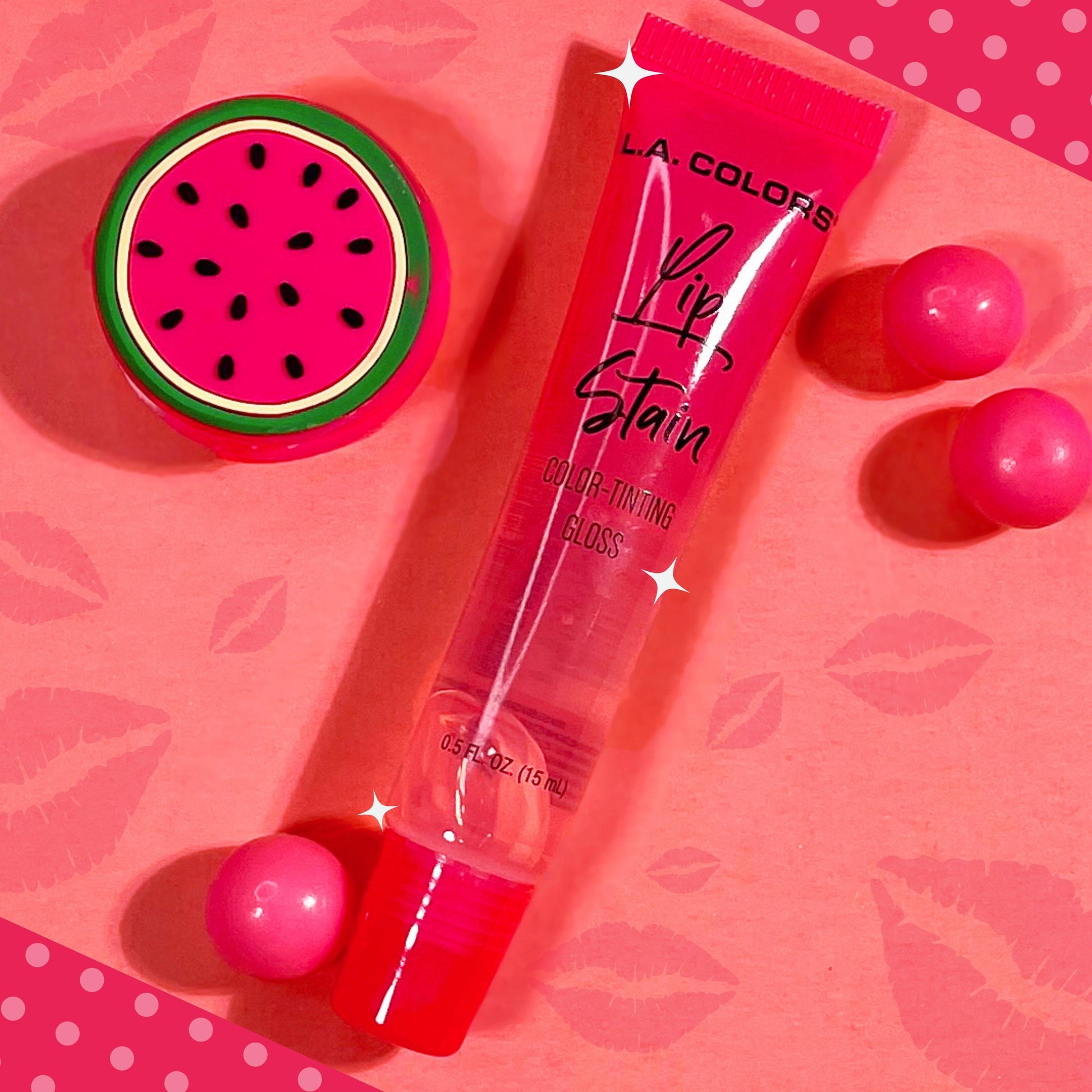 Lip stain color tinting gloss hello melon shade variant alternate product shot