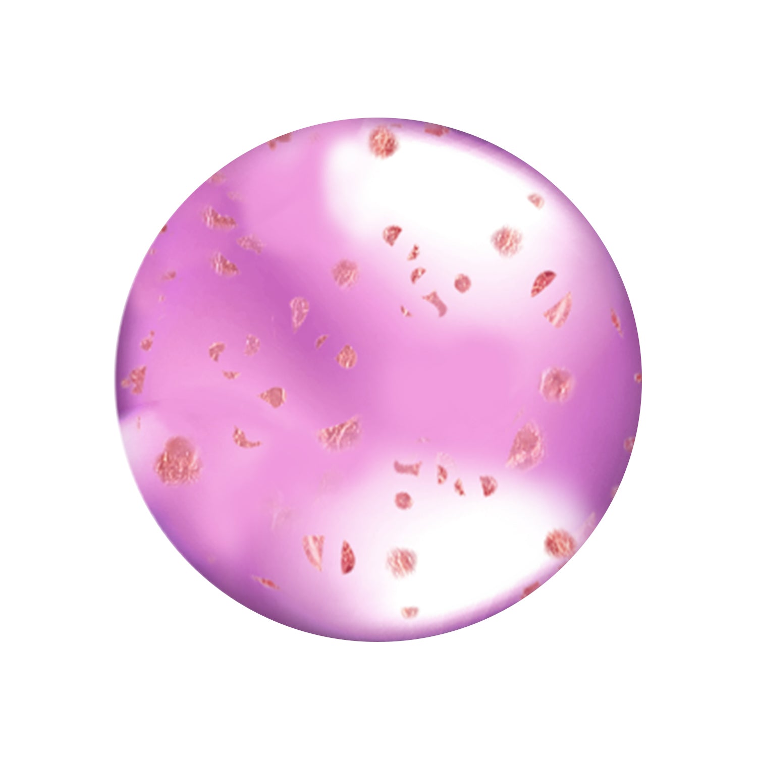 Lip oil berry burst (raspberry scented) shade variant color swatch