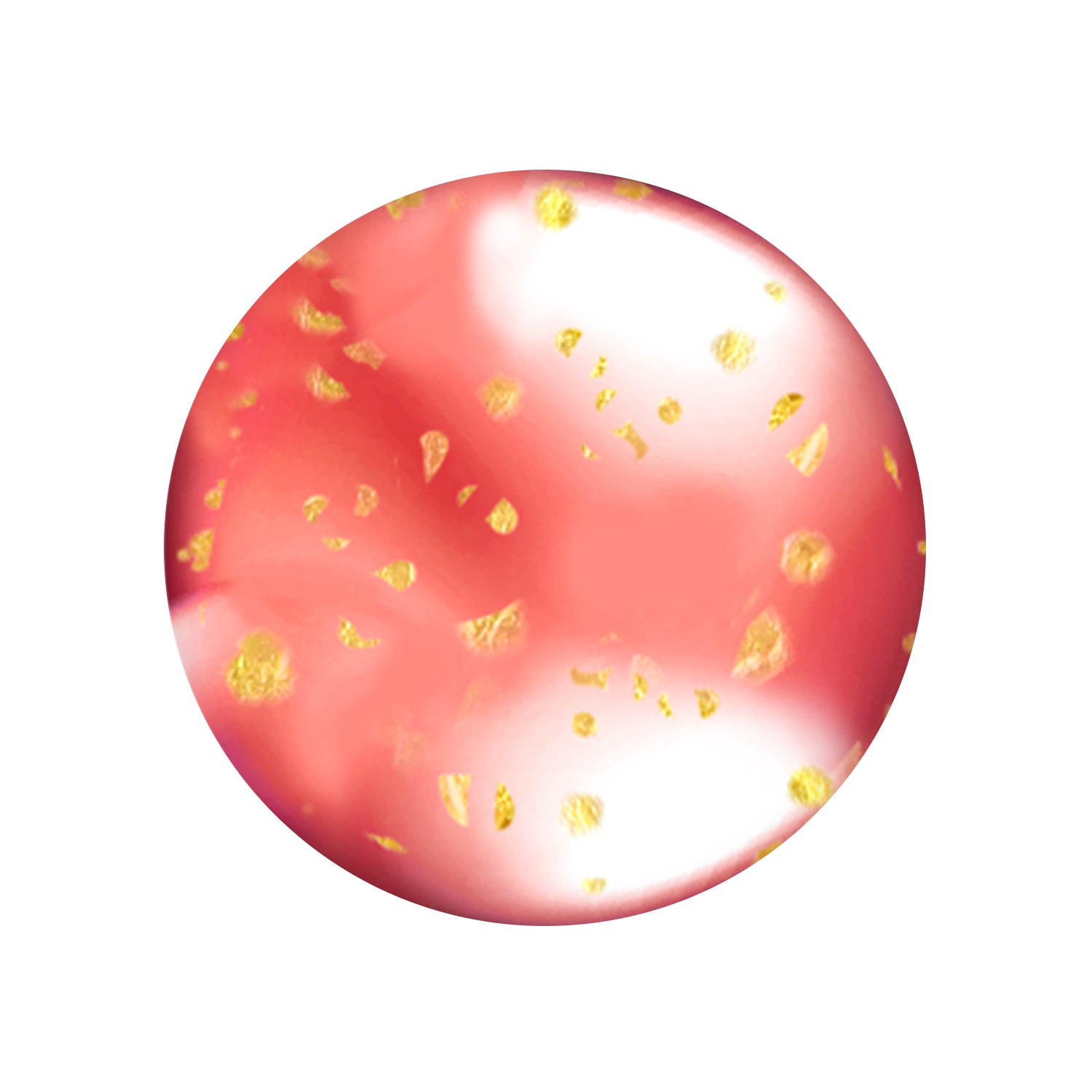 Lip oil strawberry fizz (strawberry scented) shade variant color swatch