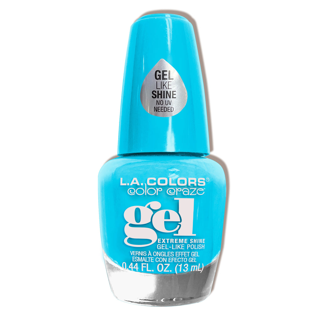 L.A. Colors 1 Salon Fabulous Nail Treatments Gel Shine Extra Shiny Top Coat Polish  Lacquer CNL521