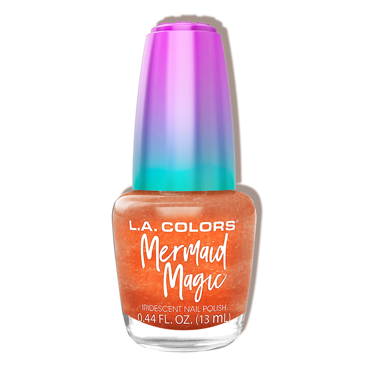 L.A. Colors Mermaid Magic Nail Polish - CNL75 Coral Reef product package