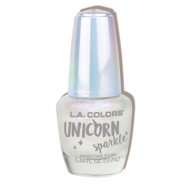 Unicorn Sparkle Nail Polish - CNL81 Sugar Snowflake | L.A. COLORS