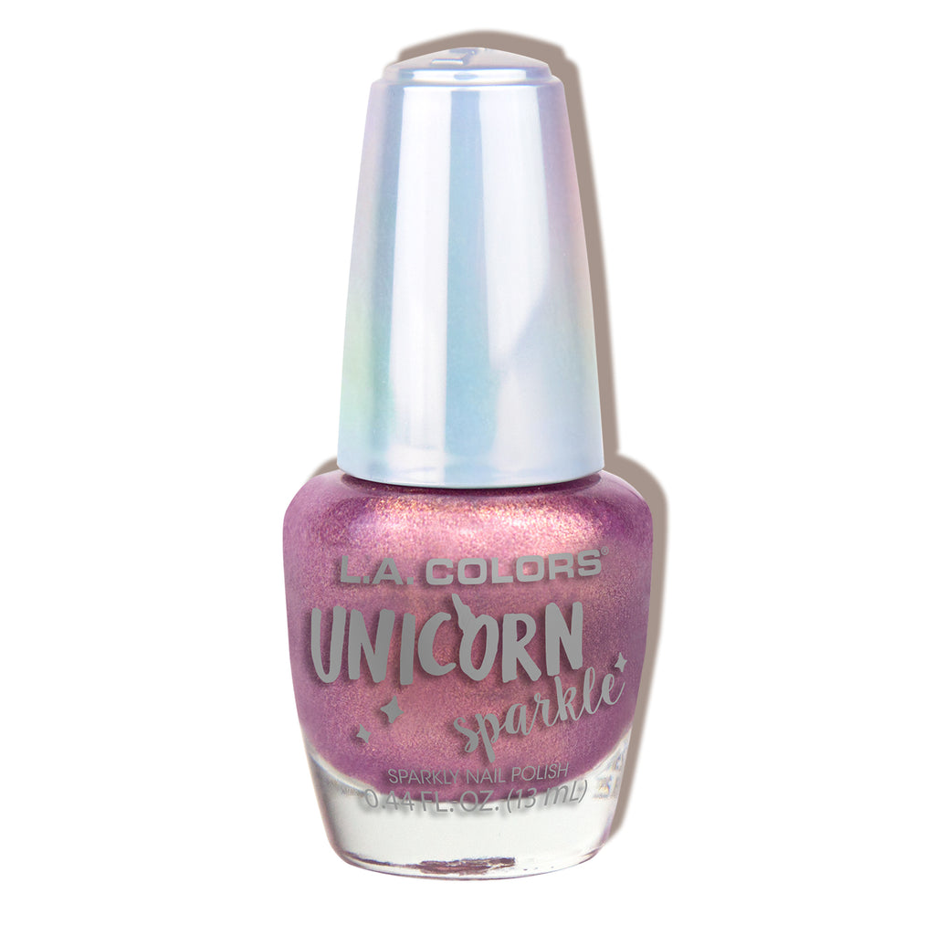 Unicorn Sparkle Nail Polish - CNL81 Sugar Snowflake | L.A. COLORS