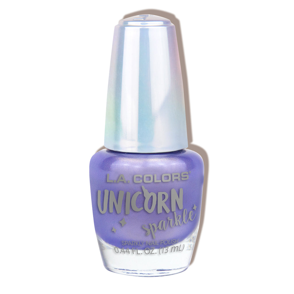 Unicorn Sparkle Nail Polish CNL81 Sugar Snowflake L.A. COLORS