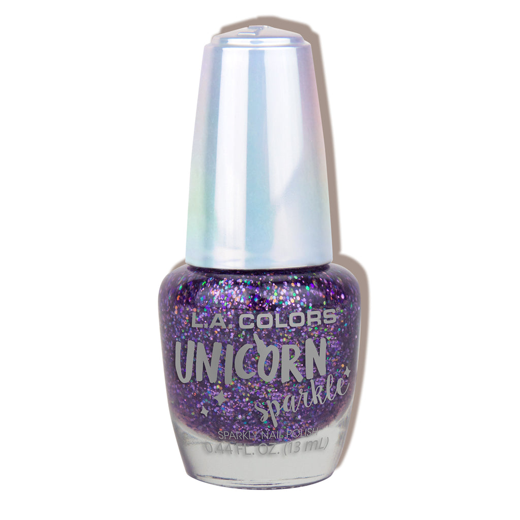 Unicorn Sparkle Nail Polish - CNL81 Sugar Snowflake | L.A. COLORS