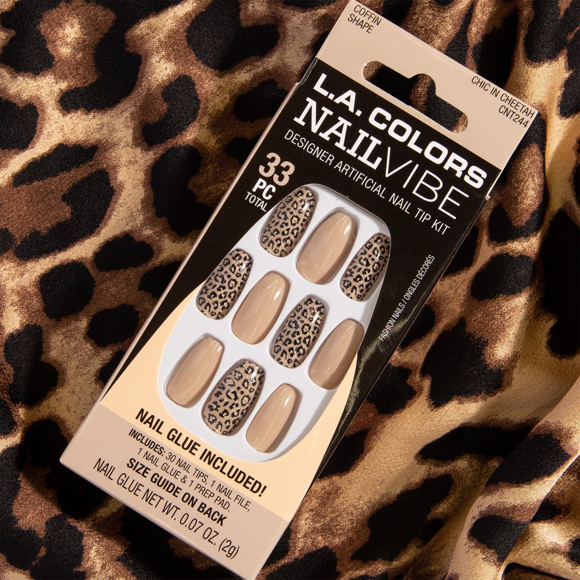Nail Vibe Designer Artificial Nail Tip (carded)