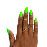 Nail Frill Neon Artificial Nail Tip (carded)