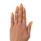 Nail Frill Neon Artificial Nail Tip (carded)
