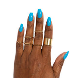 Nail Frill Neon Artificial Nail Tip (carded)