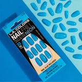 Nail Frill Neon Artificial Nail Tip (carded)