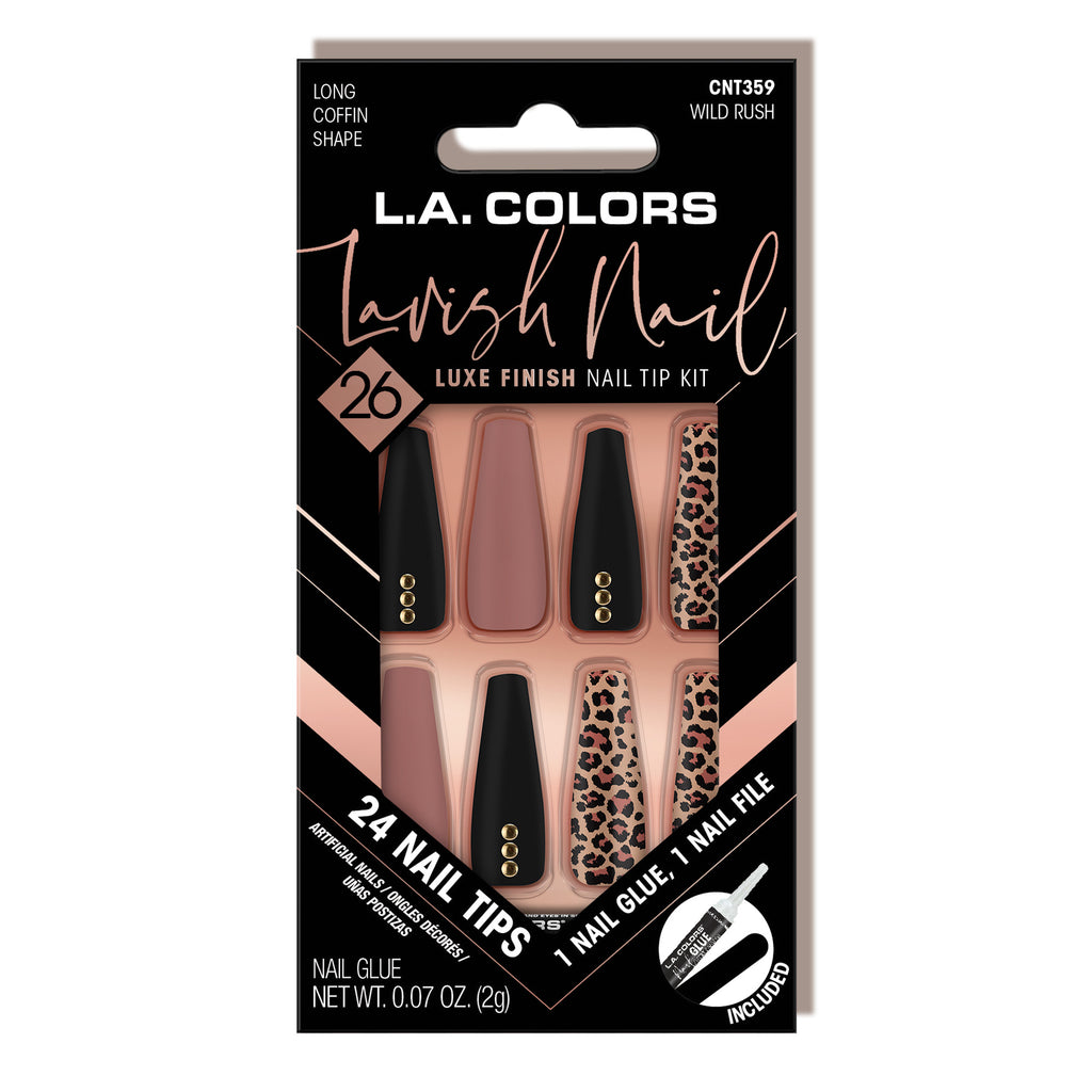 Lavish Nail Luxe Finish Nail Tip Kit (carded)