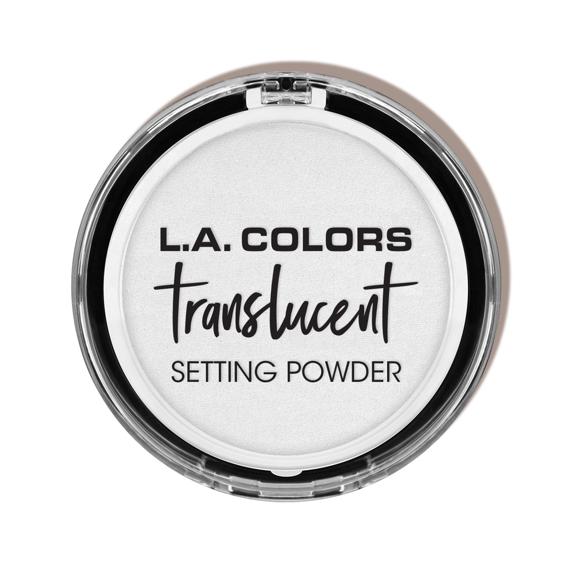 Translucent pressed setting powder transparent shade variant product shot